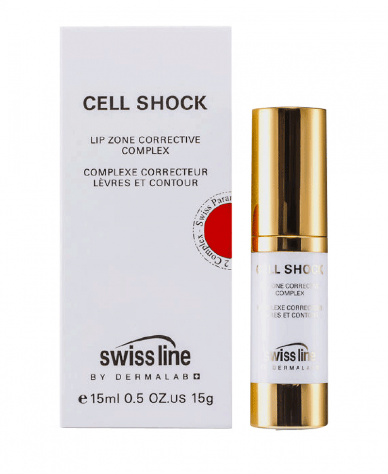 Hợp chất thông minh chỉnh sửa hoàn hảo cho vùng môi và cằm Swissline cell shock lip zone corrective complex