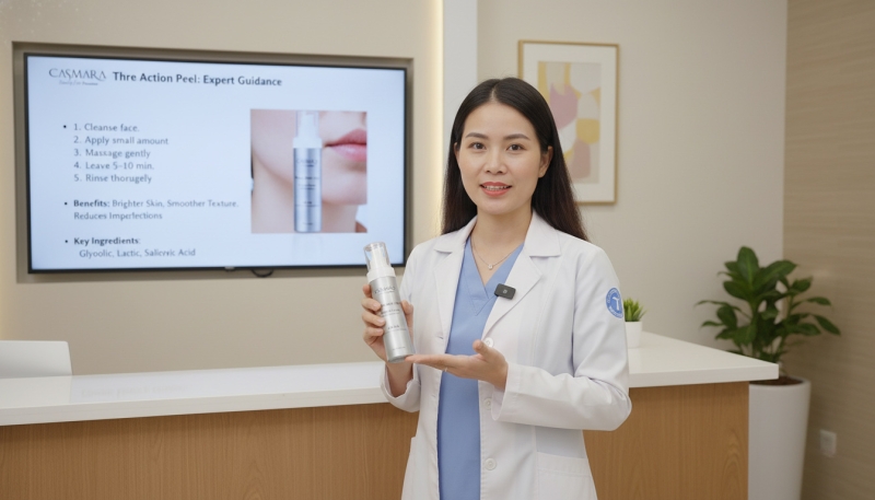 Casmara Three Action Peel: Tái Tạo Làn Da Mới, Trẻ Hóa Toàn Diện**