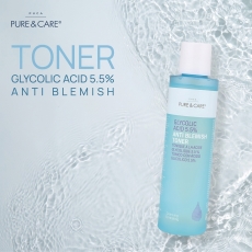 Toner Glycolic Acid 5.5% Pure & Care - Bí quyết da sạch mụn, rạng rỡ
