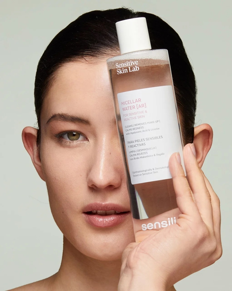 Sensilis Micellar Water 400ml _ Nước tẩy trang làm sạch bụi bẩn & lớp trang điểm