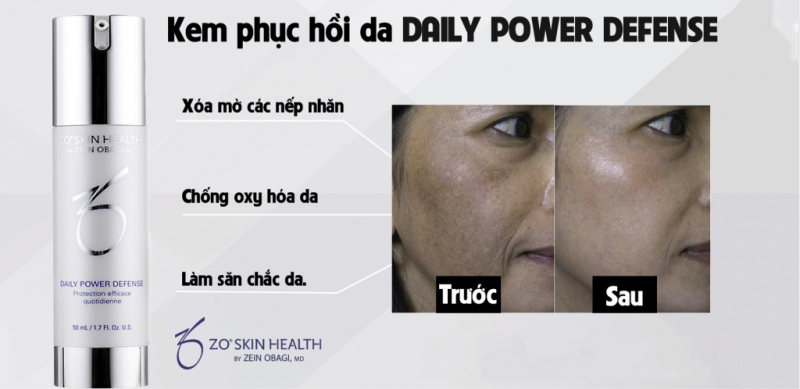 Serum tái tạo & phục hồi da toàn diện Zo Skin Health Daily Power Defense