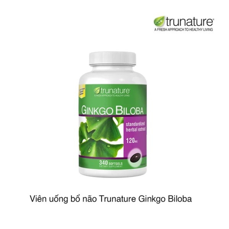 Viên uống bổ não và hỗ trợ tuần hoàn máu Ginkgo Biloba 120mg
