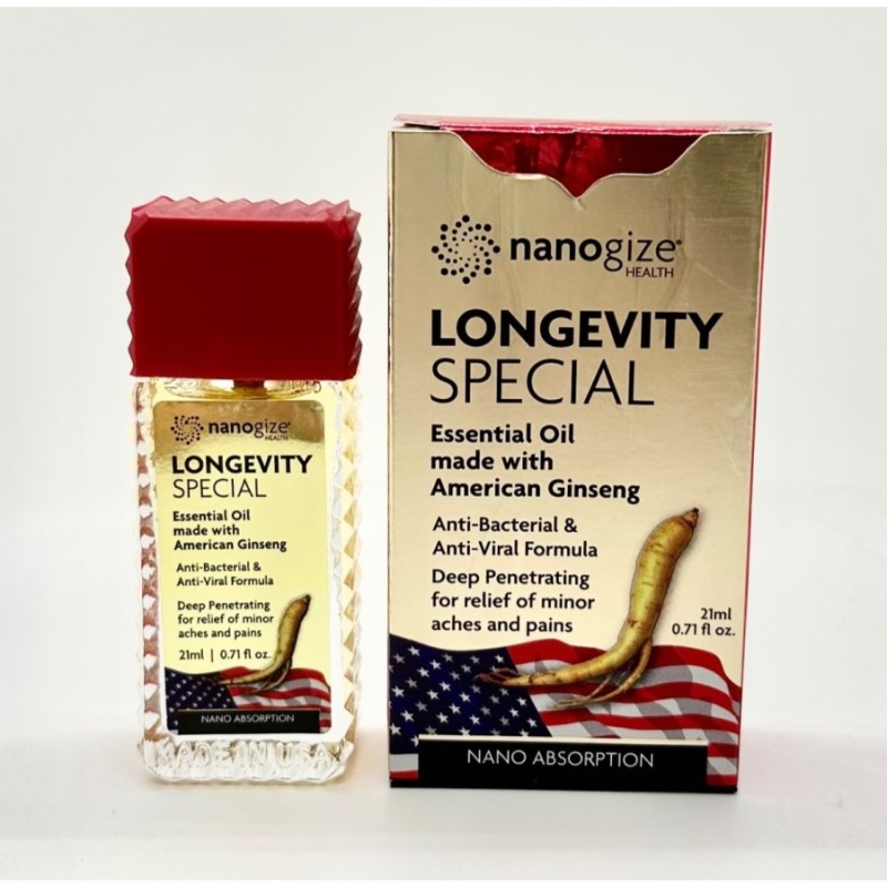 Nanogie Longevity Special Essential Oil American Ginseng 10ml