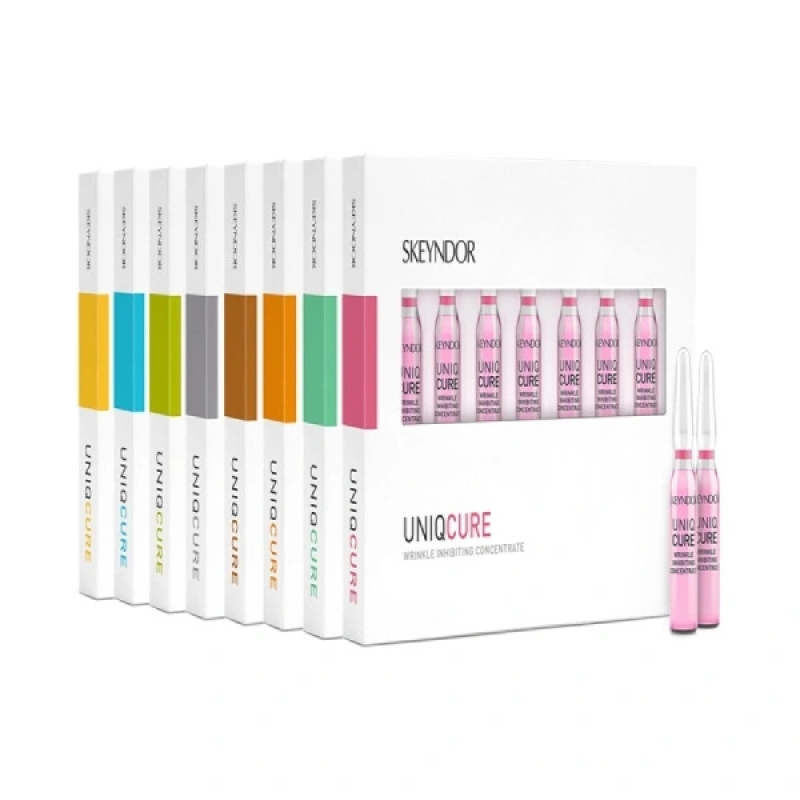 Skeyndor Uniqcure Wrinkle Inhibiting Concentrate 7 * 2ml _ Tinh chất chống nhăn và nâng cơ chuyên sâu