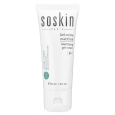 Kem điều trị mụn kiểm soát dầu và phục hồi làn da tổn thương Soskin mattifying gel cream