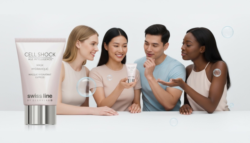 Swissline Hydraholic Mask: Cấp ẩm sâu, trẻ hóa da với công nghệ Age Intelligence