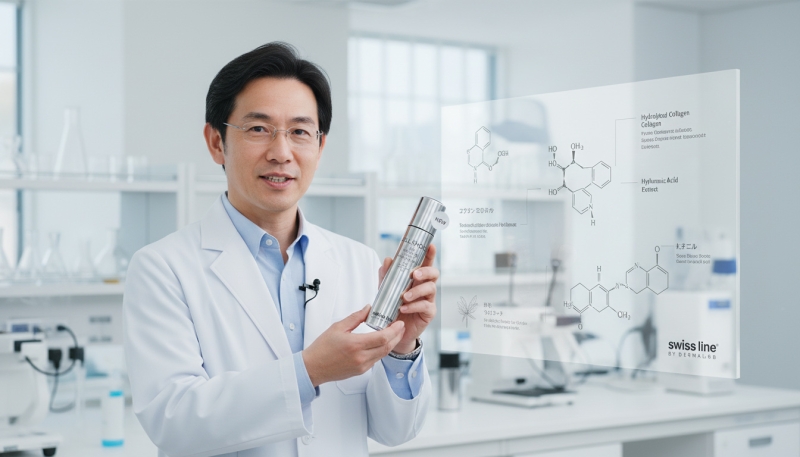 Tinh Chất NAD Swissline 360° Collagen Night Concentrate Giảm Nếp Nhăn, Trẻ Hóa Da Ban Đêm