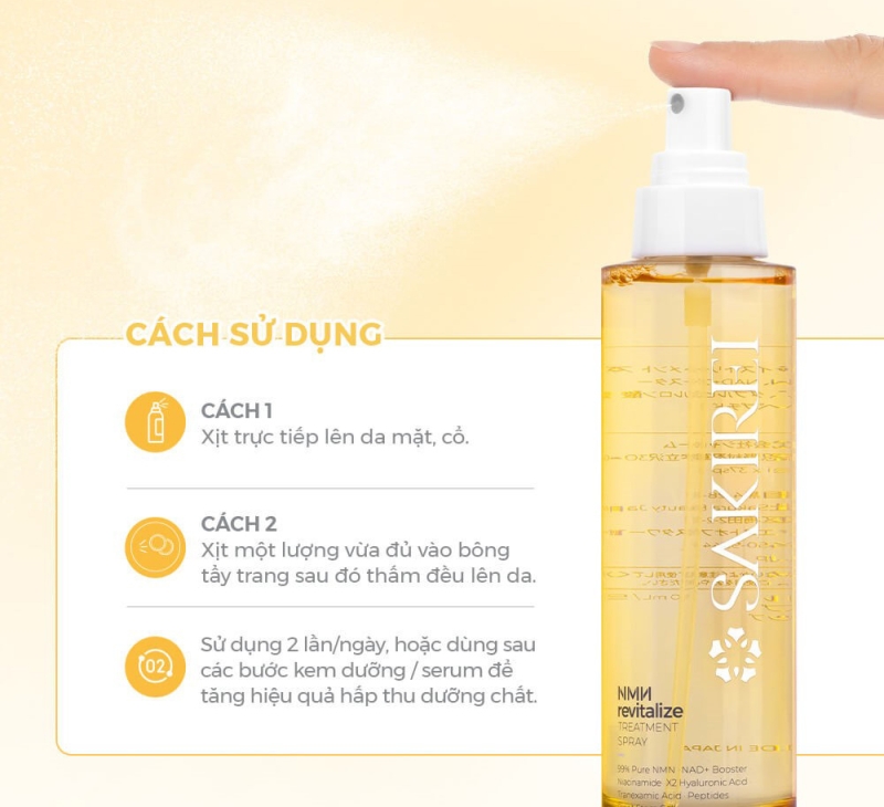 Serum NMN Sakirei | Dưỡng Phục Hồi, Tái Tạo Da Chuyên Sâu