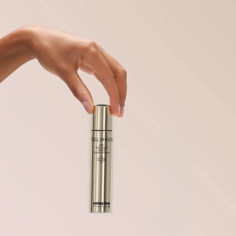 Tinh Chất NAD Swissline 360° Collagen Night Concentrate Giảm Nếp Nhăn, Trẻ Hóa Da Ban Đêm