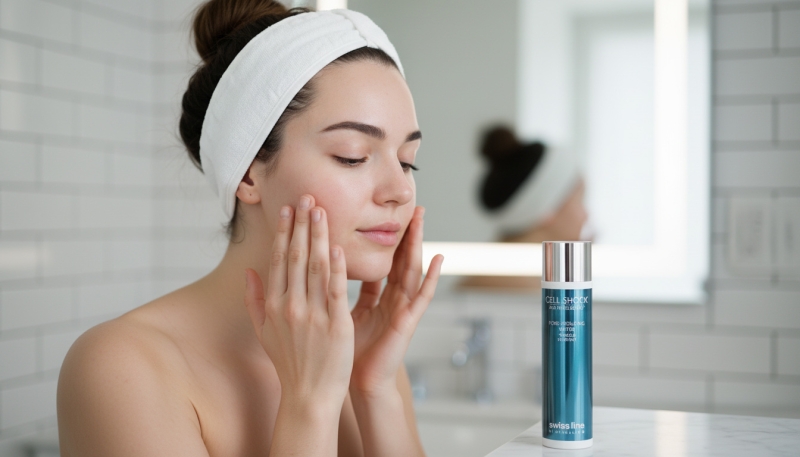 Nước Cân Bằng Swissline Age Intelligence Pore-Reducing Water: Giải Pháp Thu Nhỏ Lỗ Chân Lông & Giảm mụn