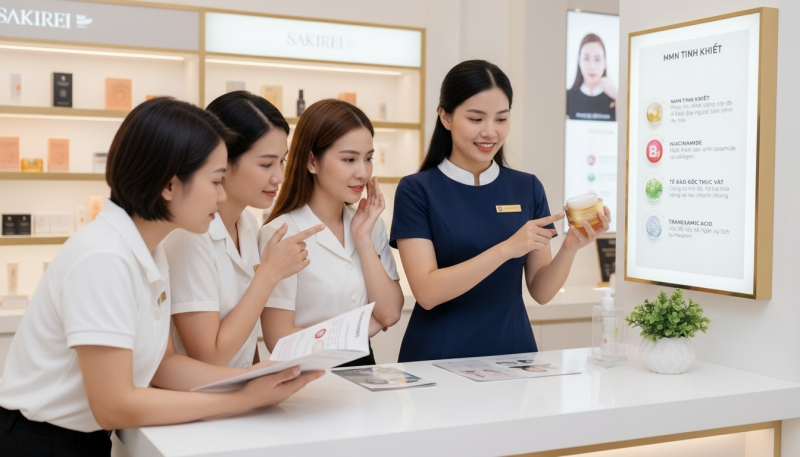 Kem Dưỡng Phục Hồi Da Sakirei NMN: Giải pháp tái tạo da chuyên sâu