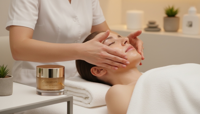 Kem Massage Nâng Cơ Swissline Clinic Lémanic Le Miel De Massage Chống Chảy Xệ Hiệu Quả