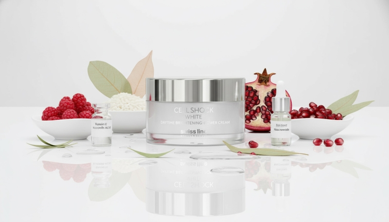 Kem dưỡng trắng da ban ngày Swissline Daytime Brightening Power Cream: Sáng bừng rạng rỡ mỗi ngày