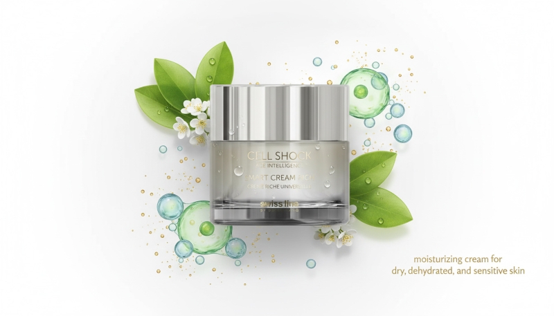 Kem Phục Hồi Tế Bào Thông Minh Swissline Cell Shock Age Intelligence Smart Cream Rich : Tăng Cường Hàng Rào Da Khỏe Mạnh