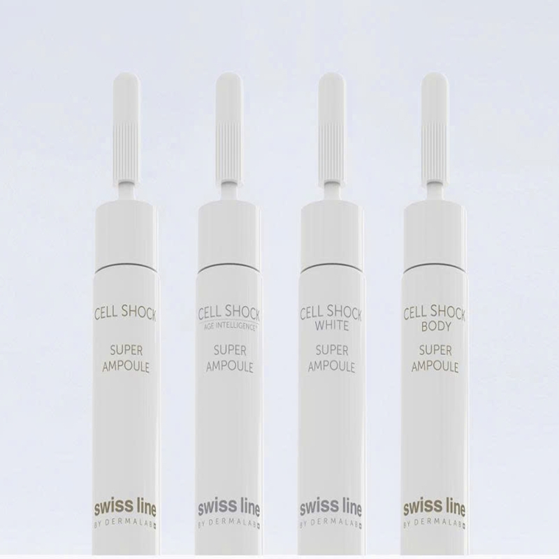 Tinh chất siêu trắng sáng hỗ trợ điều trị sạm nám và đốm nâu cấp tốc _ Cell SHOCK White Super Ampoule 18*3ml