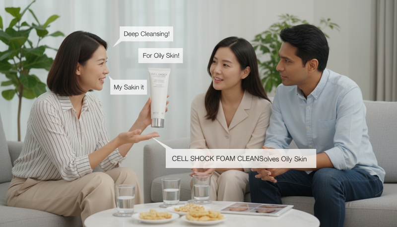 Sữa rửa mặt Swissline Age Intelligence Skin-Refining Foam Cleanser: Sạch sâu, êm dịu cho da dầu