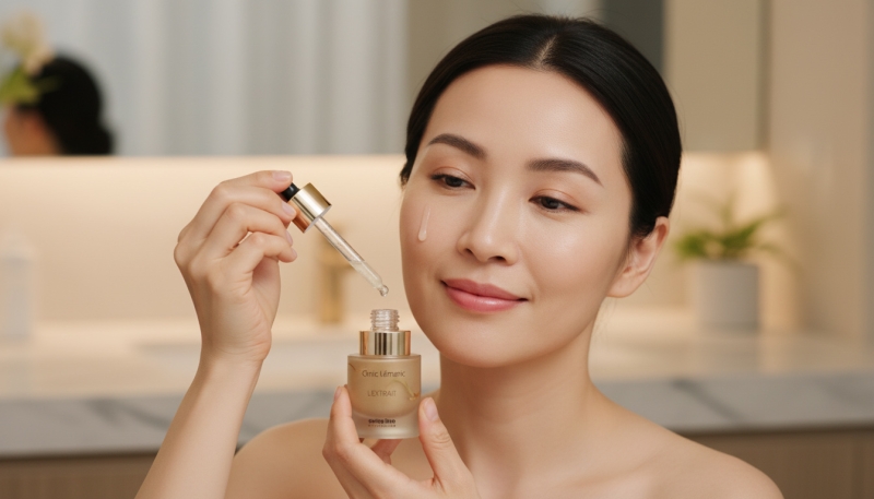 Tinh chất nâng cơ phục hồi da Swissline Clinic Lemanic L'extrait: Săn chắc và Trẻ hóa vượt trội