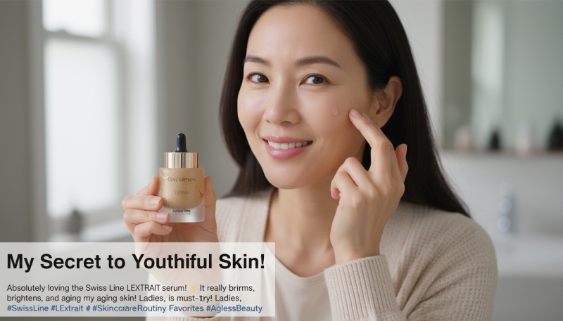 Tinh chất nâng cơ phục hồi da Swissline Clinic Lemanic L'extrait: Săn chắc và Trẻ hóa vượt trội