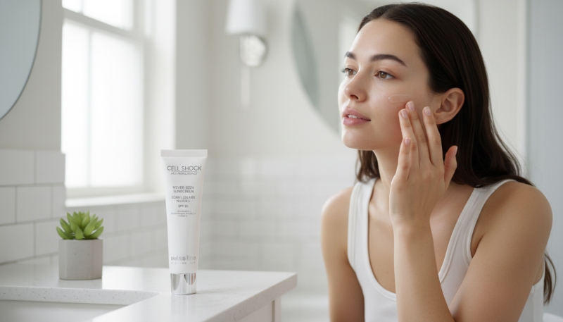 Kem chống nắng Swissline Never Seen Sunscreen SPF30: Vô hình bảo vệ, hoàn hảo cho da