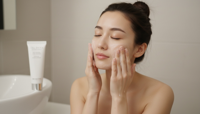 Sữa rửa mặt Swissline Age Intelligence Skin-Refining Foam Cleanser: Sạch sâu, êm dịu cho da dầu