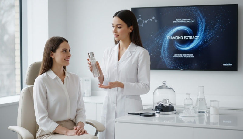 Tinh chất dưỡng trắng sáng da Swissline Cell Shock Brightening Diamond Essence